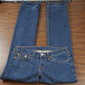 True Religion Straight Leg Low Rise Jeans‎ 30